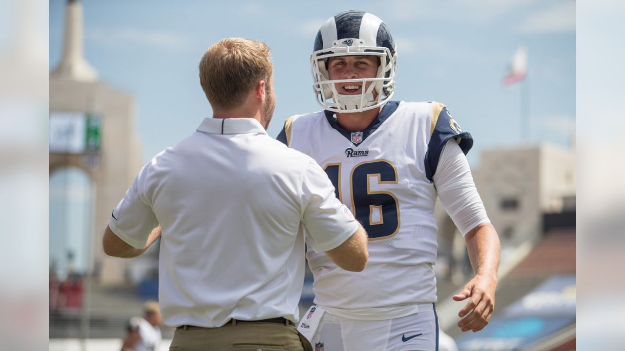 Los Angeles Rams Coach Sean McVay 'Proud' of O-Line Amidst