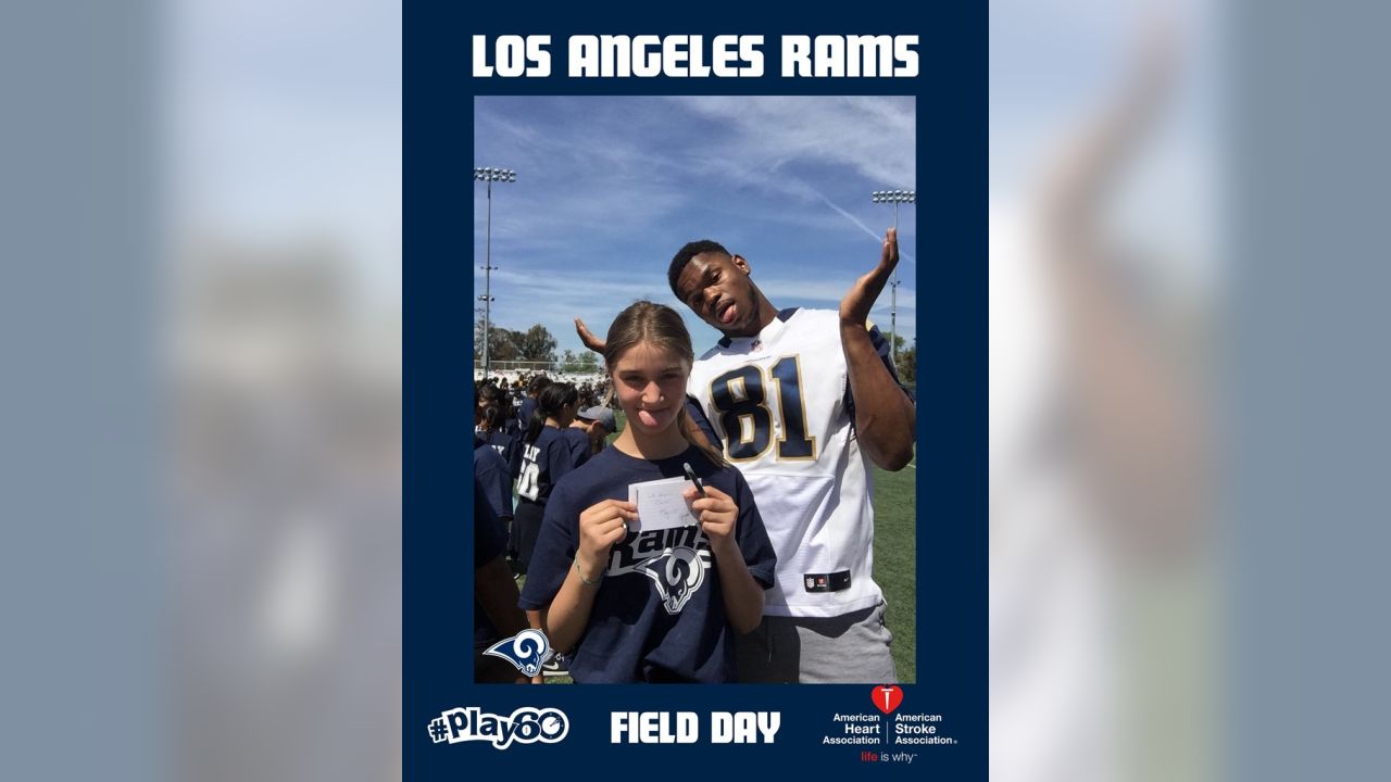 Rams engage nearly 11,000 youth in Play 60 programs in 2019