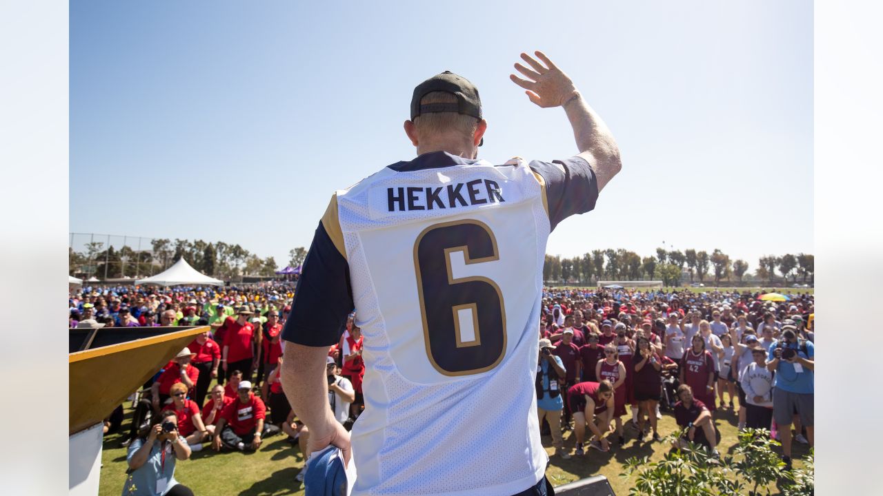 2021 Score #258 Johnny Hekker Los Angeles Rams