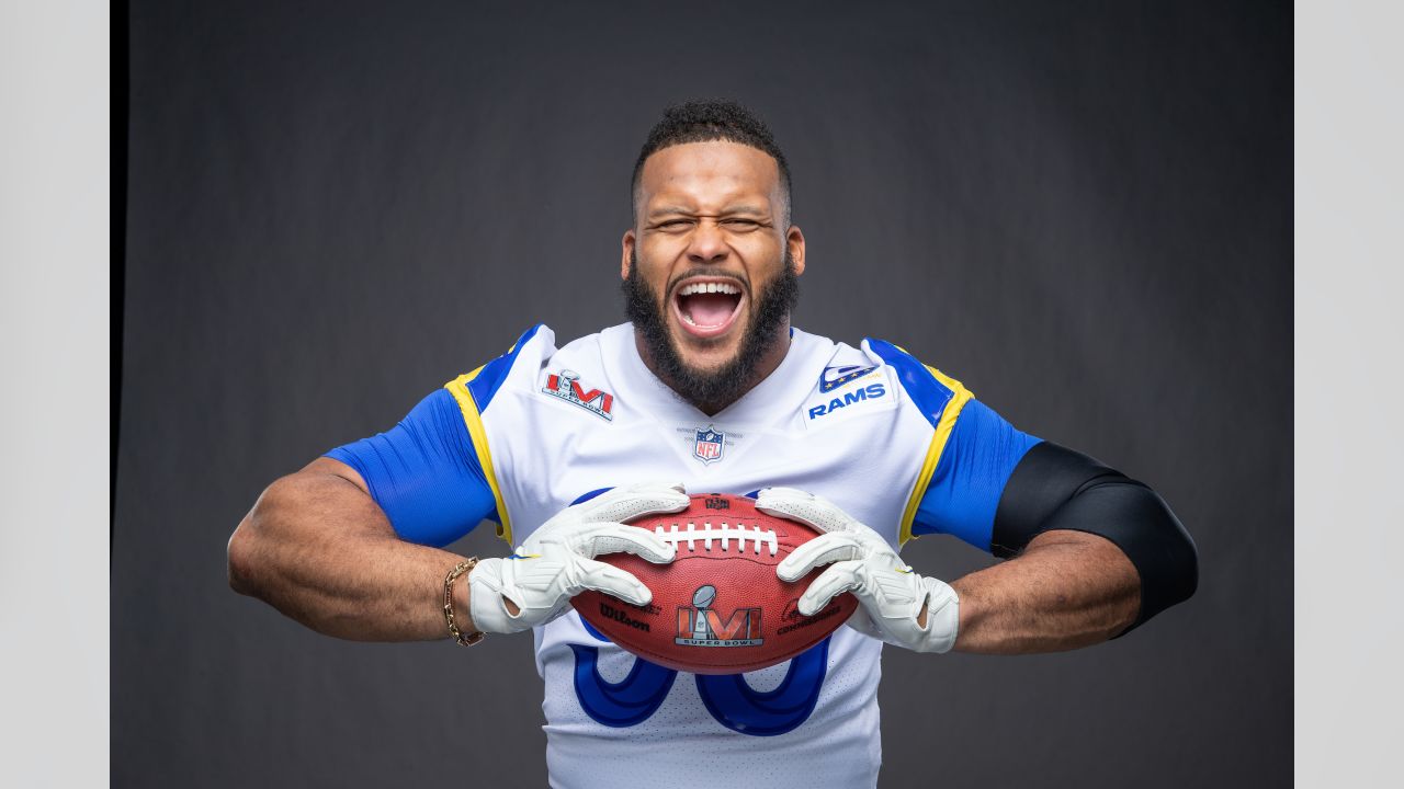 Los Angeles Rams defensive lineman Aaron Donald is back