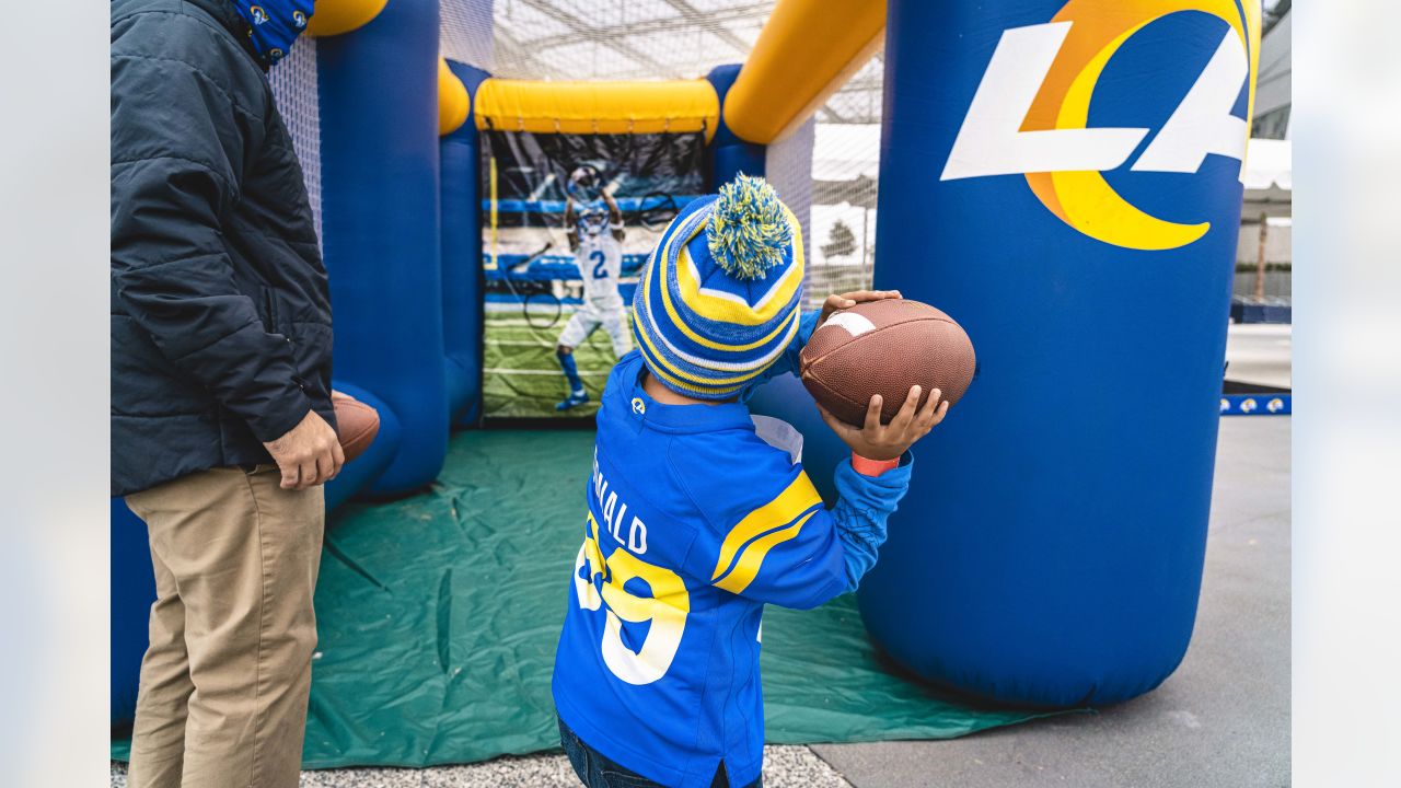 Los Angeles Rams Community Event Recap  Rams Legend Andrew Whitworth, COO  Kevin Demoff, Rams organization & fans take part in WalkUnitedLA 2022