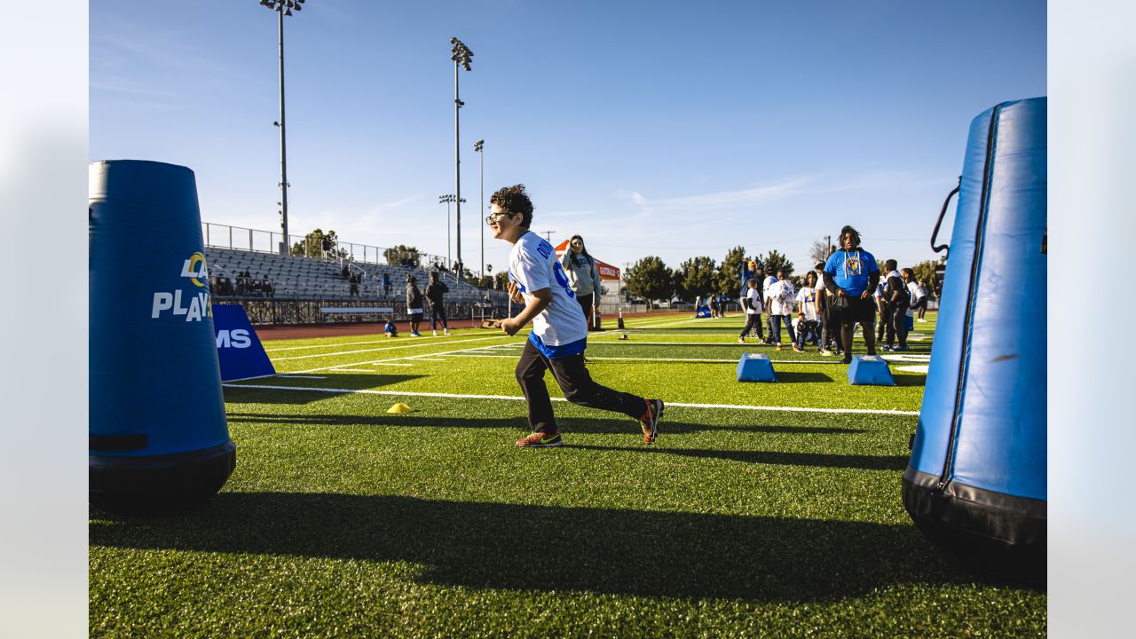 Aaron Donald hosts football camp for local youth at Dymally High