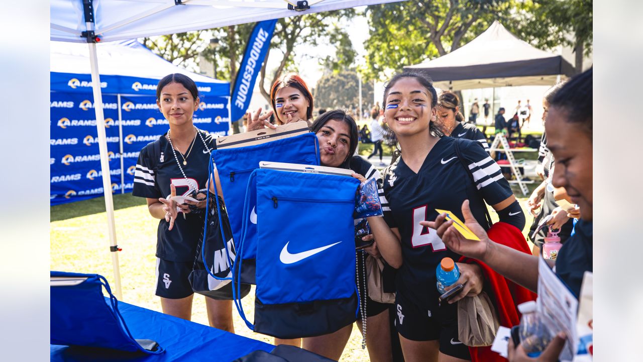 Los Angeles Rams Community  Rams host inaugural Girls' Flag