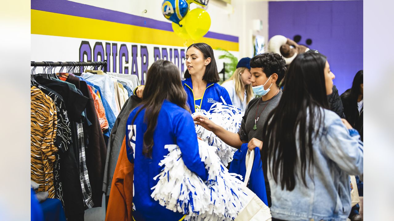 Los Angeles Rams Community  Rams & PacSun reward students for school  attendance through 'Geared for Greatness' initiative