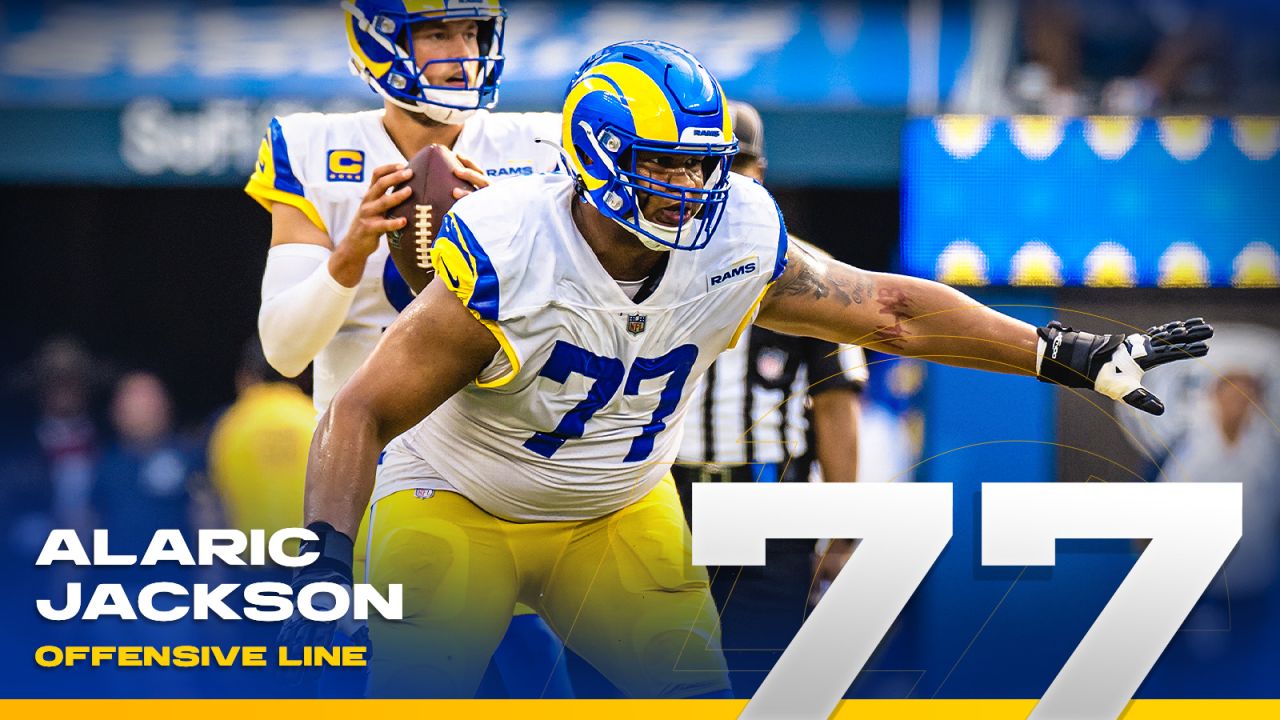 What will the Rams' offensive line look like when Alaric Jackson returns?