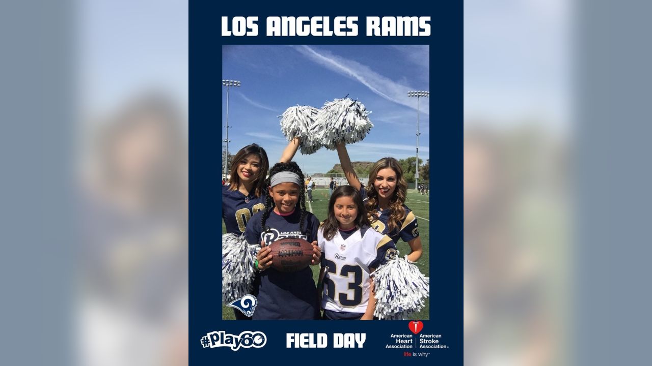 Rams engage nearly 11,000 youth in Play 60 programs in 2019