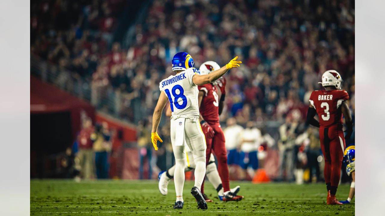 Inglewood, CA. 9th Oct, 2022. Los Angeles Rams wide receiver Brandon Powell  #19 makes the catch in action in the fourth quarter during the NFL football  game against the Dallas Cowboys at