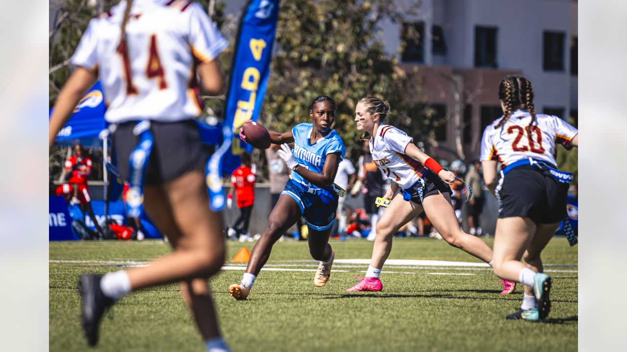 Los Angeles Rams Community  Rams host inaugural Girls' Flag