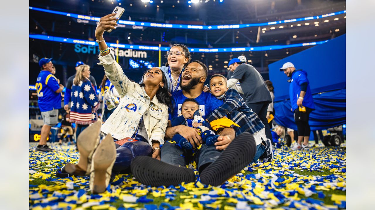 Mickey Mouse and Friends Los Angeles Rams 2021 2022 NFC Champions