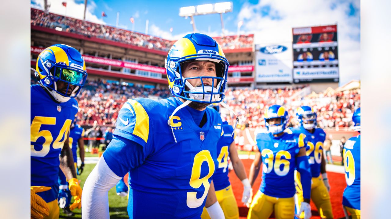 LA Rams go Royal Jersey/Sol Pants for NFC Championship Game