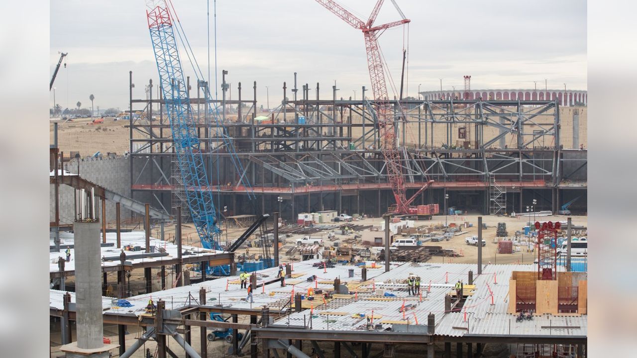 Construction on NFL stadium in Inglewood is 40 percent finished - Curbed LA