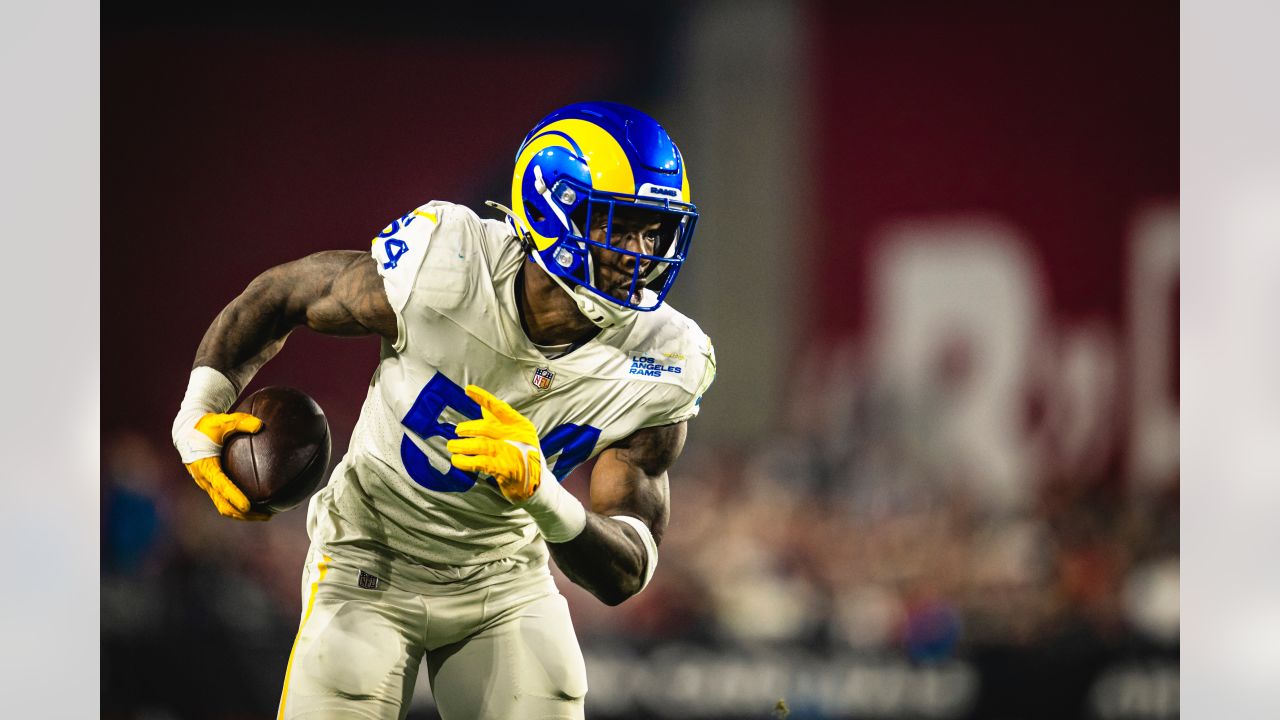 Linebacker (53) Ernest Jones of the Los Angeles Rams against the Arizona  Cardinals in an NFL football game, Sunday, Sept. 25, 2022, in Glendale, AZ.  Rams won 20-12. (AP Photo/Jeff Lewis Stock Photo - Alamy