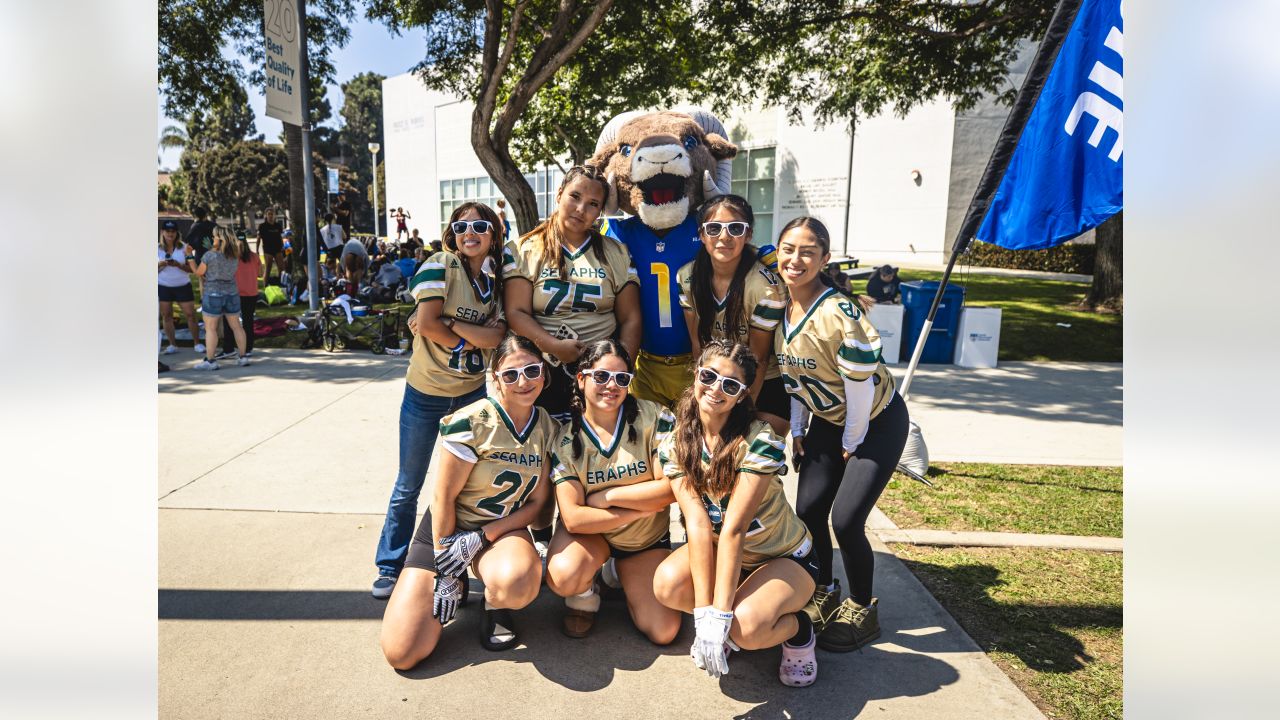 Los Angeles Rams Community  Rams host inaugural Girls' Flag