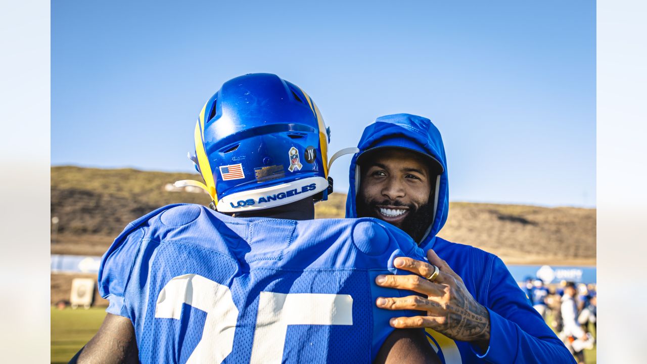 Odell Beckham Jr hypes up Rams-49ers beef ahead of MNF