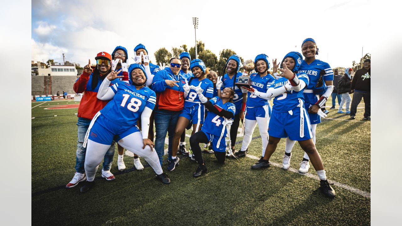 Los Angeles Chargers and Los Angeles Rams launch local high school girls' flag  football league - High School Football America