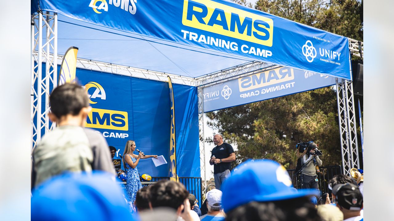 LA Rams host football camp for youth at Twentynine Palms military base -  ABC7 Los Angeles