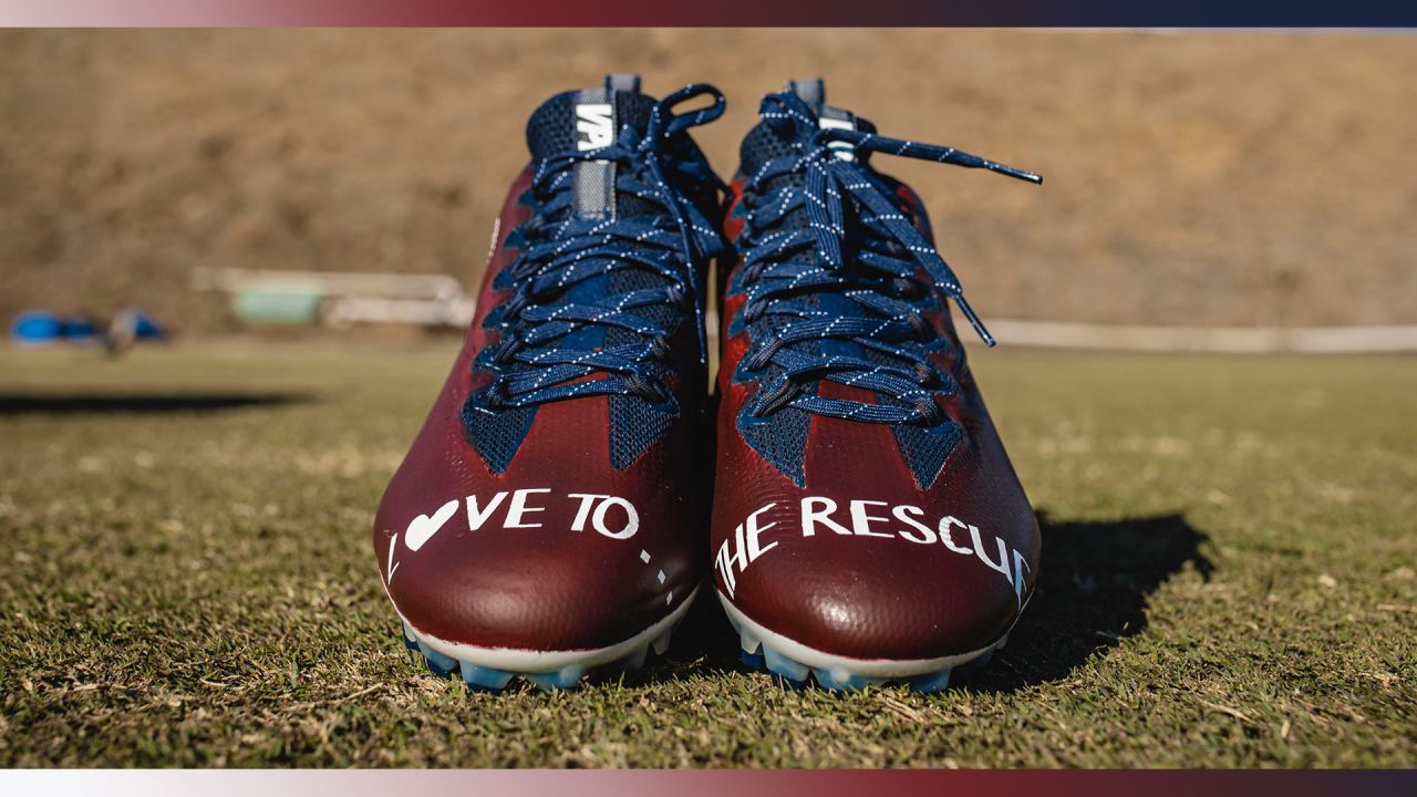 LA Rams wear customized cleats for Thursday night game, support Inglewood  schools - ABC7 Los Angeles