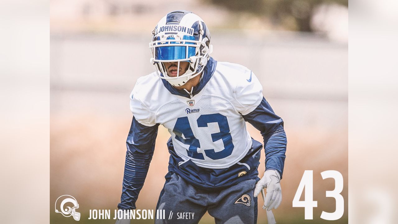 Los Angeles Rams Todd Gurley Ii Royal 100th Season L.a. Coliseum