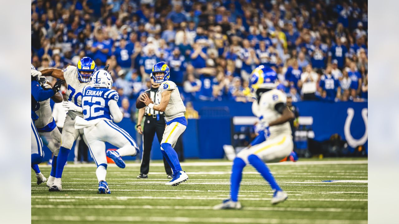 Los Angeles Rams Post-Game Press Conference  Matthew Stafford talks about  win against the Colts & finding Puka Nacua for the game-winning TD