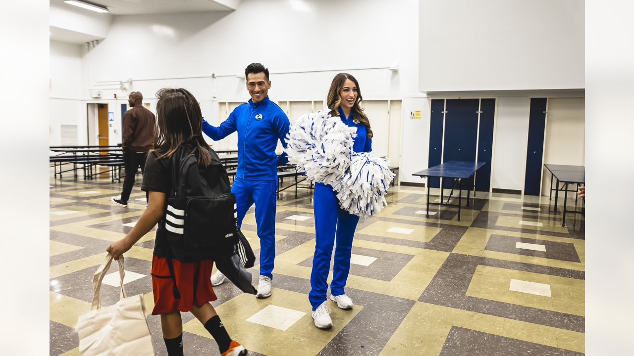 Los Angeles Rams Community  Rams & PacSun reward students for school  attendance through 'Geared for Greatness' initiative