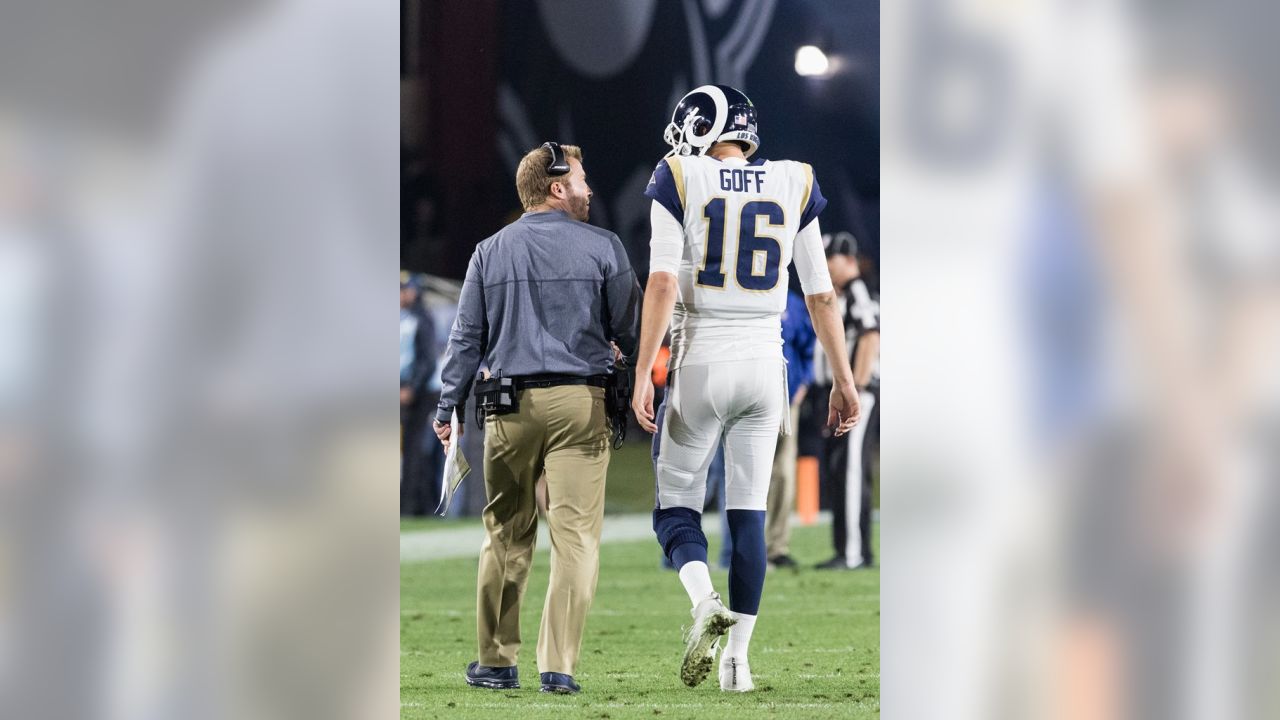 Los Angeles Rams Coach Sean McVay 'Proud' of O-Line Amidst