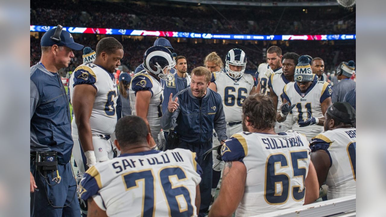 Los Angeles Rams Coach Sean McVay 'Proud' of O-Line Amidst