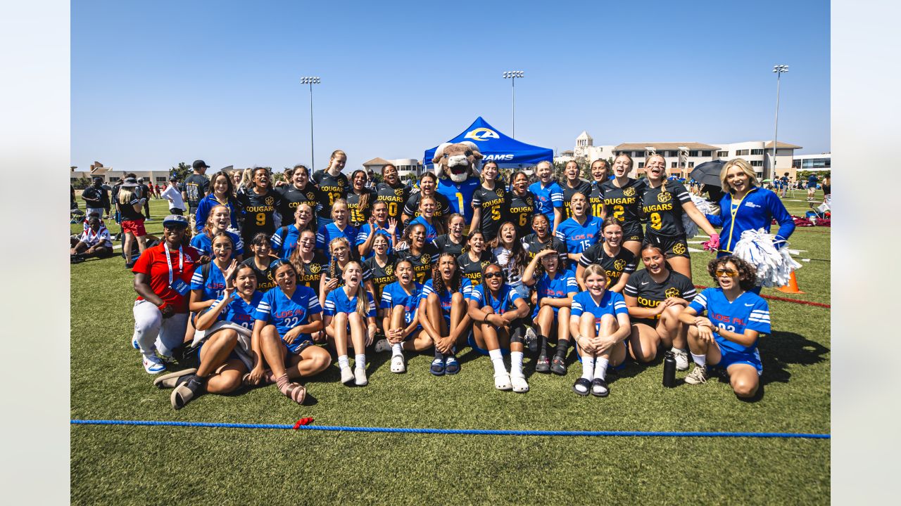 Los Angeles Rams Community  Rams host inaugural Girls' Flag