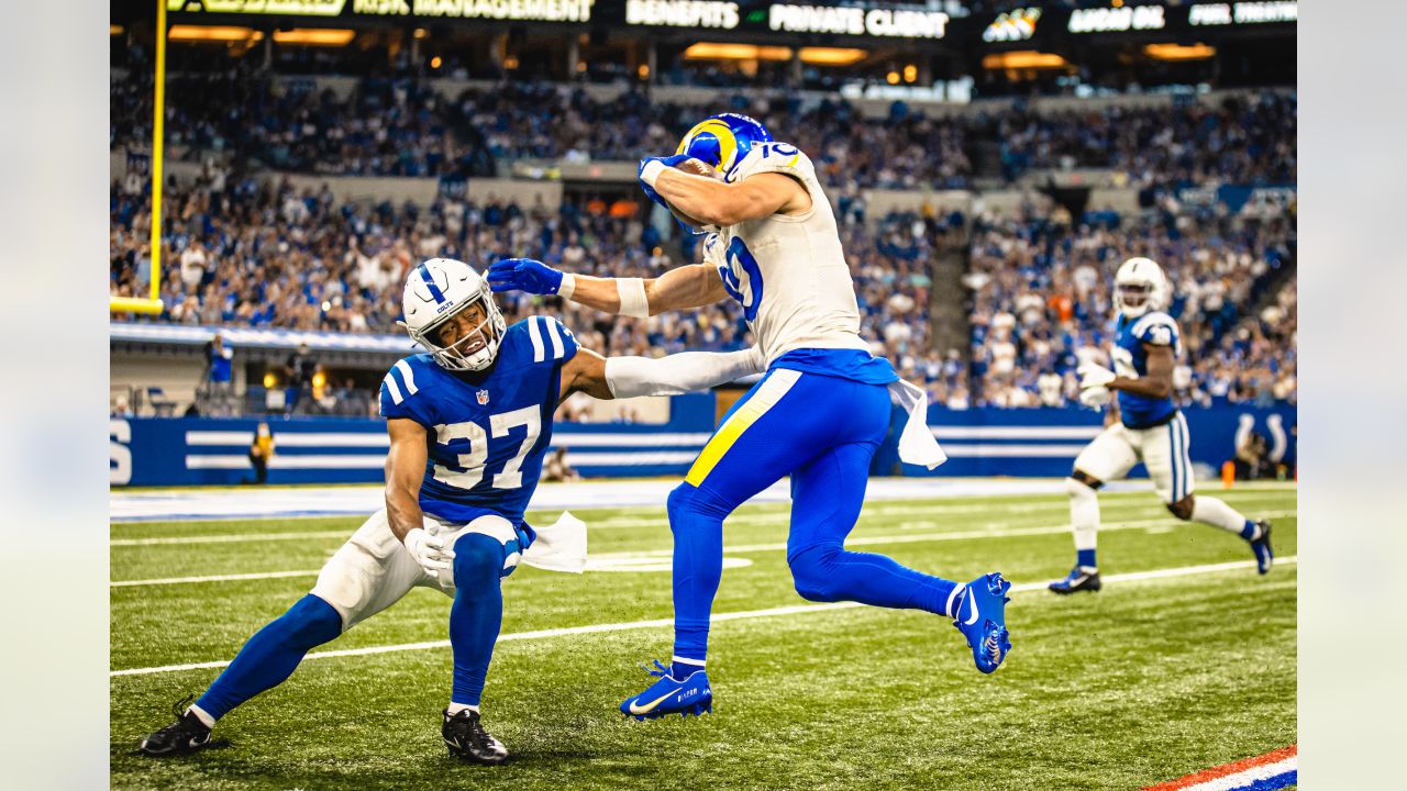 Cooper Kupp signed his extension wearing a Matthew Stafford jersey