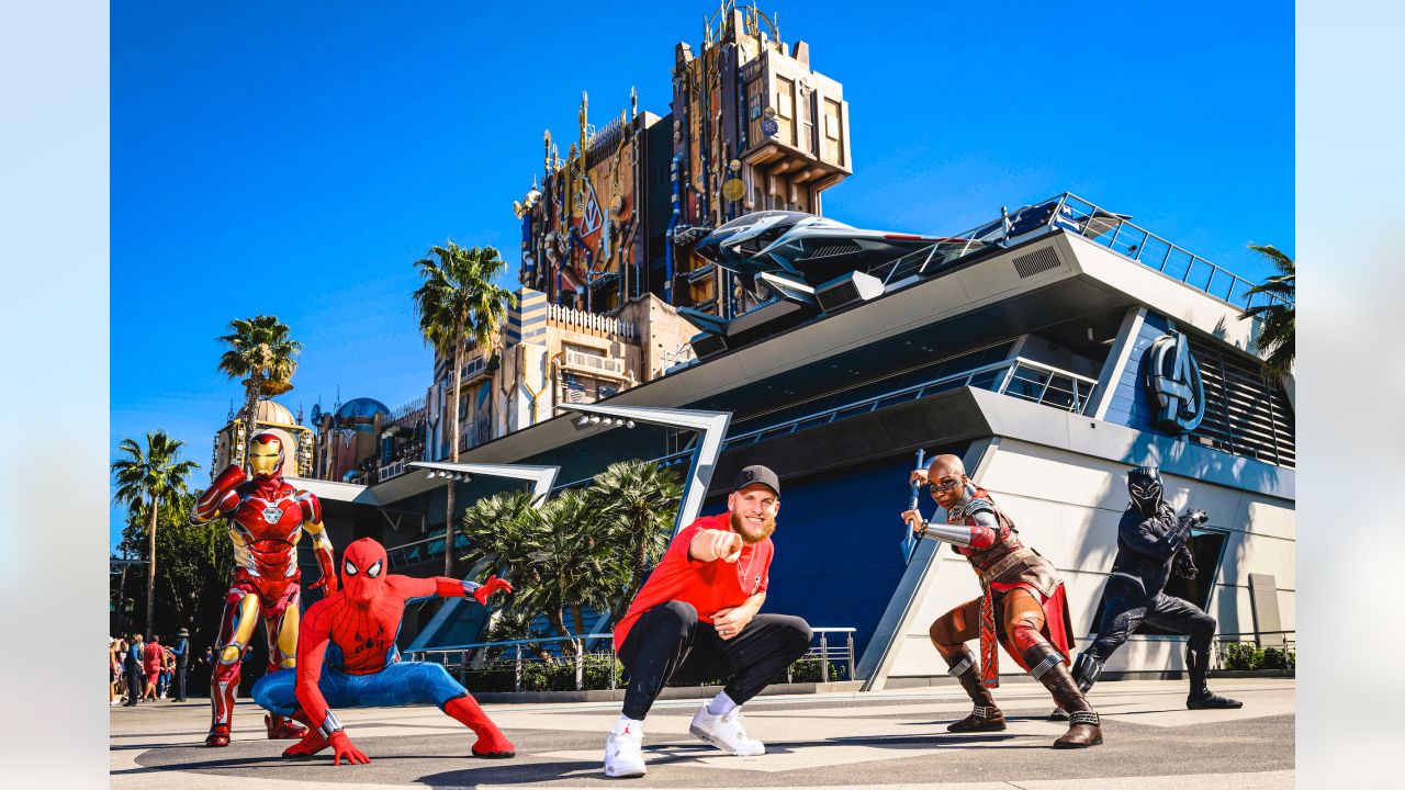 Cooper Kupp Meets Spider-Man, Iron Man, Black Panther, and Dora