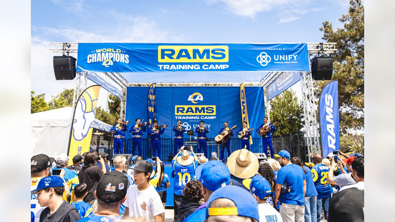 LA Rams host football camp for youth at Twentynine Palms military base -  ABC7 Los Angeles