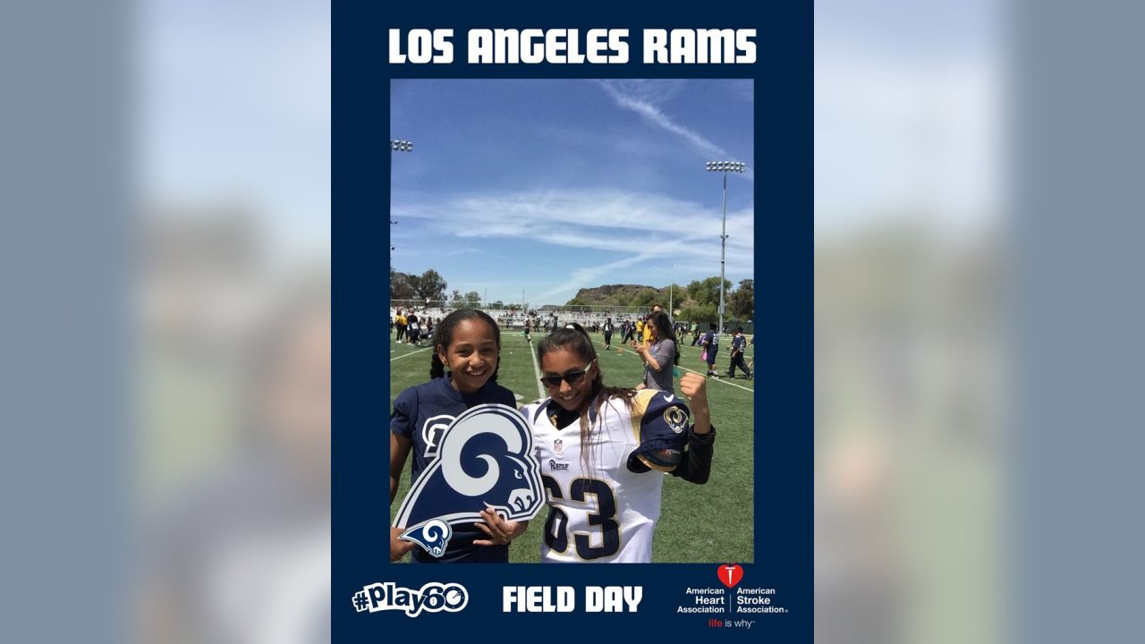 Los Angeles Rams Community  Rams host NFL Play 60 Field Day for Oak Hills  Elementary School students