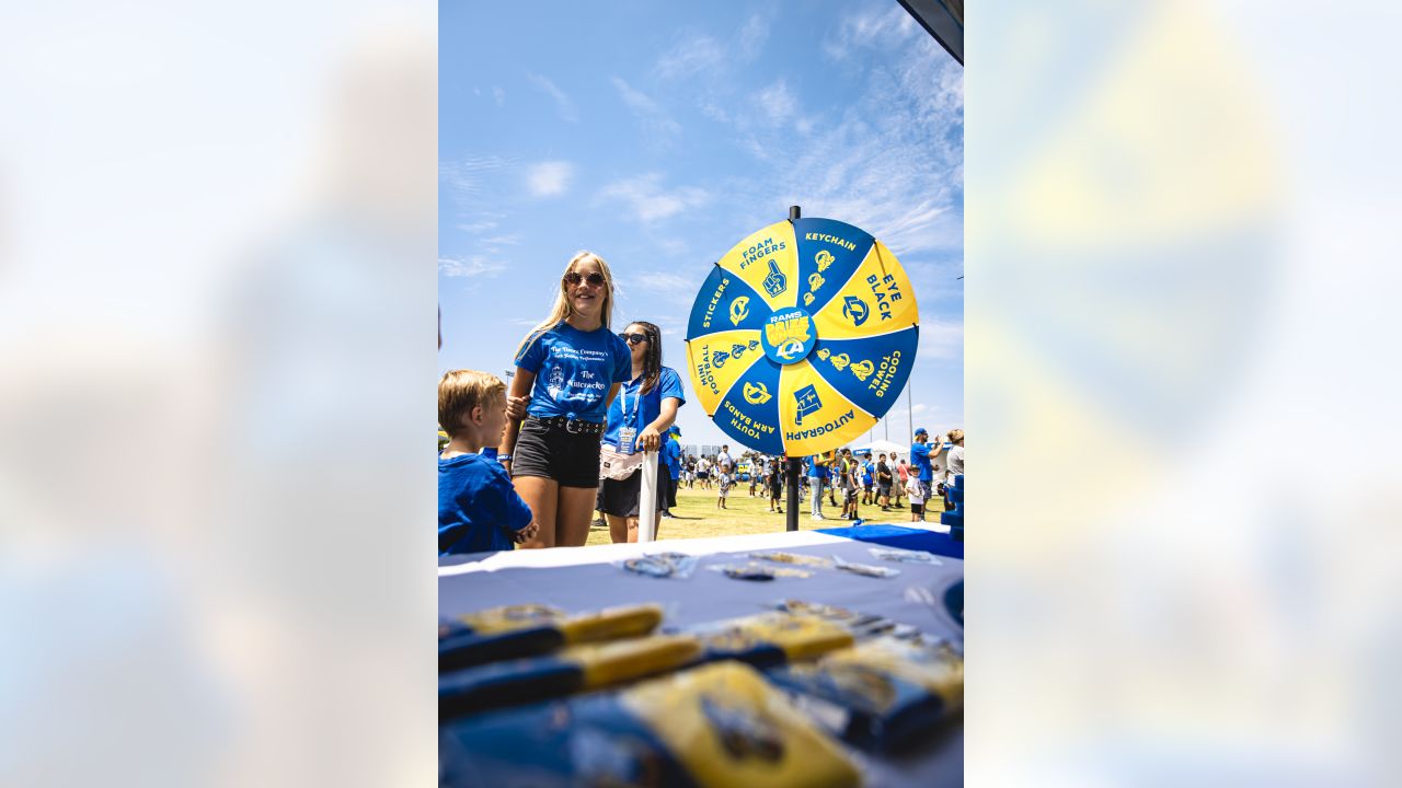 LA Rams host football camp for youth at Twentynine Palms military base -  ABC7 Los Angeles