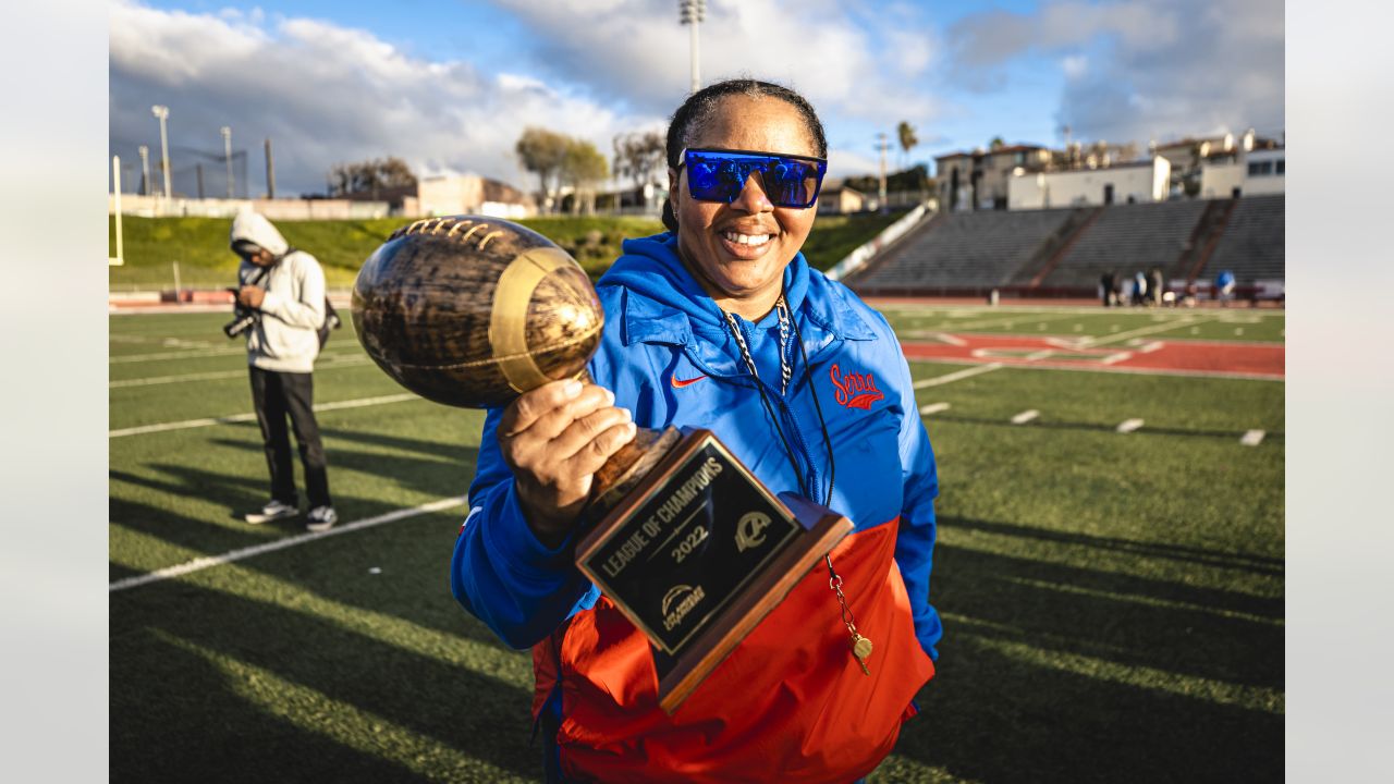 Raiders Coach Tochito Flag Football Championship