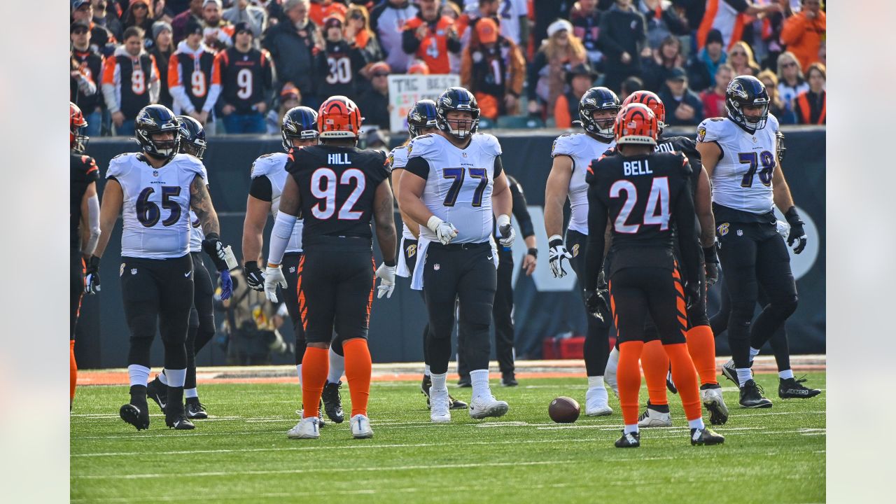 Ravens V Bengals, WK16 NFL 2021, A.Hall