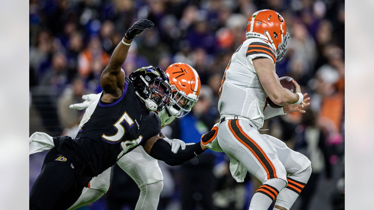 Photo: Baltimore Ravens defeat Cleveland Browns - BAL20211128119 