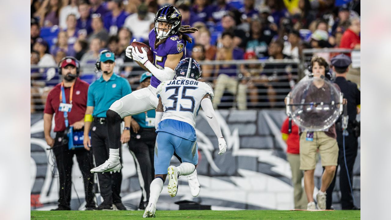 Tampa Bay, Florida, USA, August 26, 2023, Baltimore Ravens Cornerback Jalyn  Armour-Davis #5 at Raymond James Stadium. (Photo Credit: Marty  Jean-Louis/Alamy Live News Stock Photo - Alamy