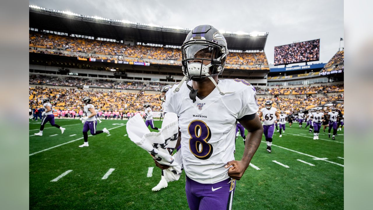 Baltimore Ravens free safety Brandon Stephens during an NFL football game  against the Pittsburgh Steelers at Heinz Field, Sunday, Dec. 5, 2021 in  Pittsburgh. (Winslow Townson/AP Images for Panini Stock Photo - Alamy