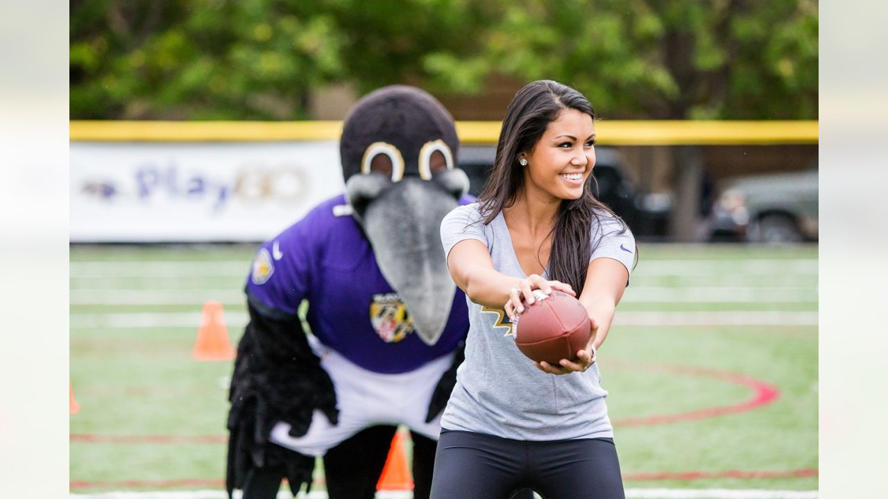 Ravens events held for school football, Hispanic Heritage Month