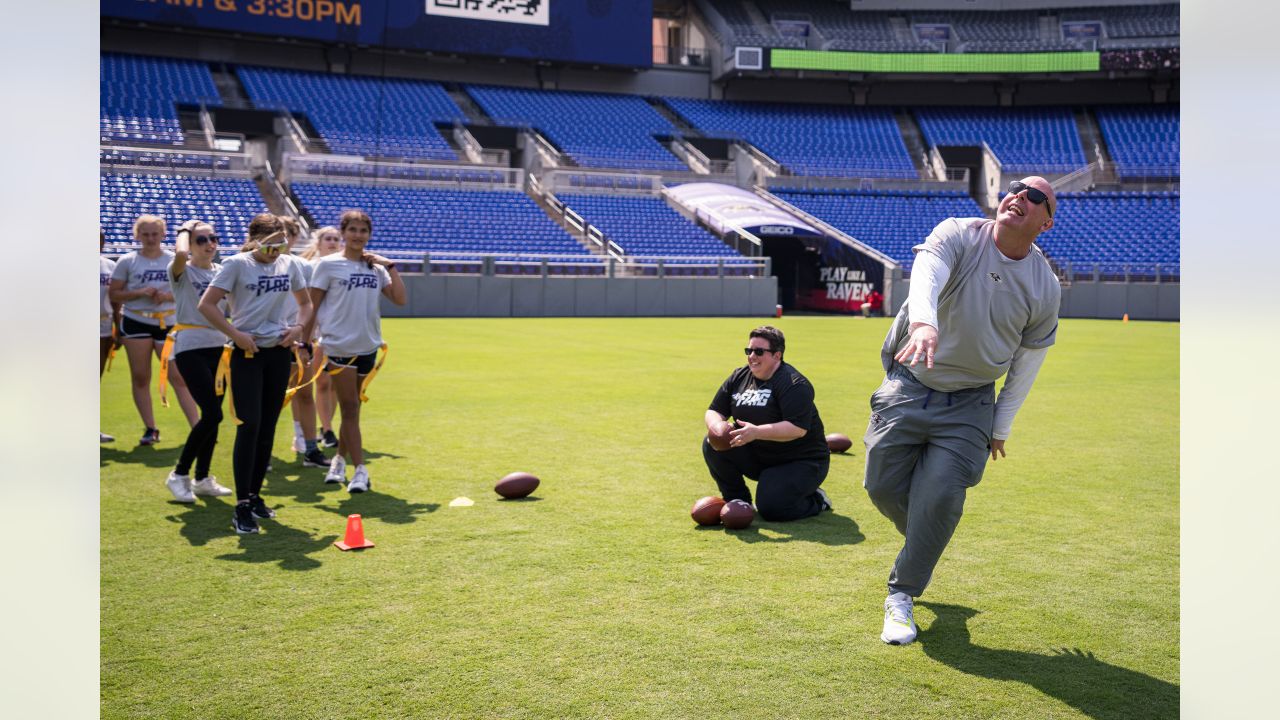 FCPS teams up with Baltimore Ravens to create girls' flag football program  – The Lance