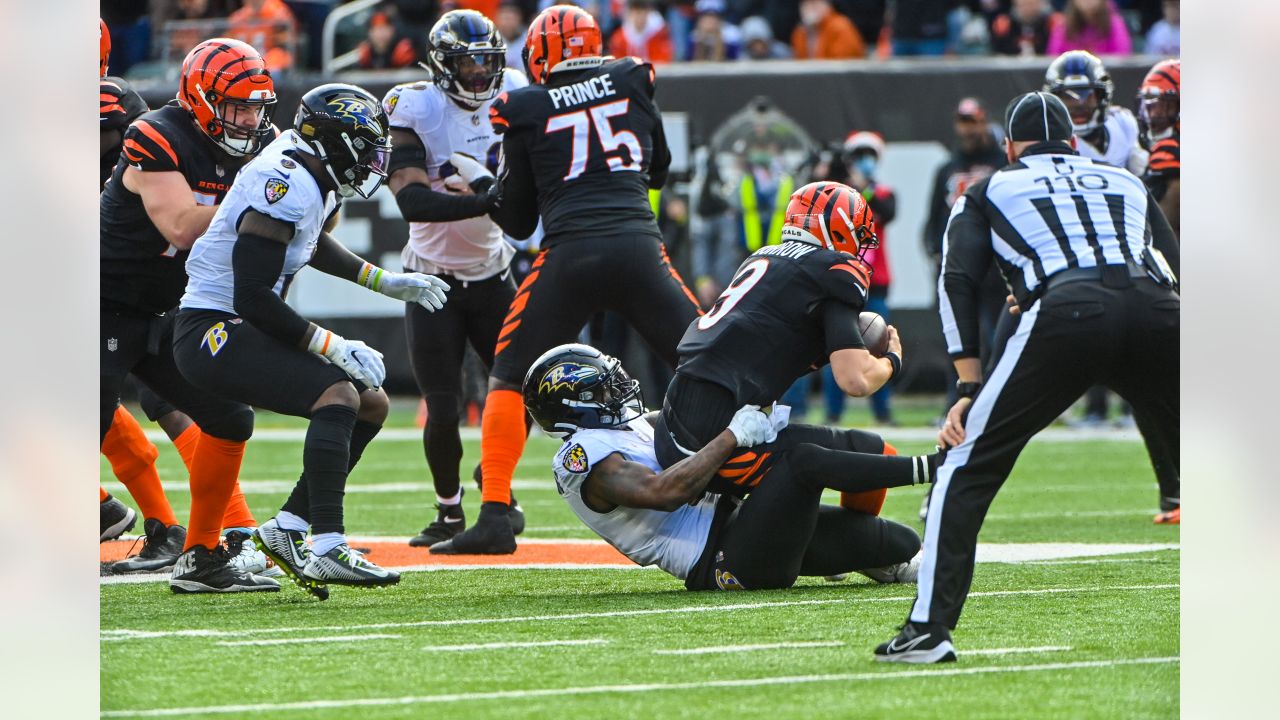 Ravens V Bengals, WK16 NFL 2021, A.Hall