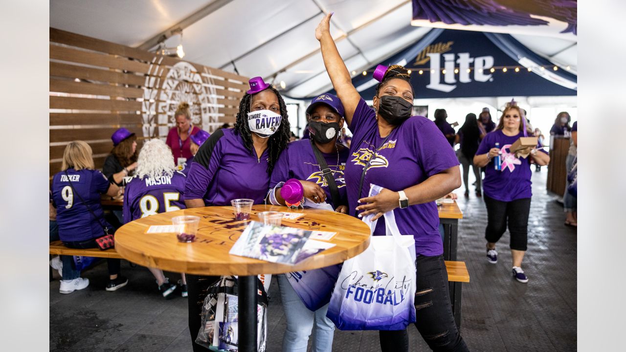 Ravens welcome ladies to stadium for A Purple Evening