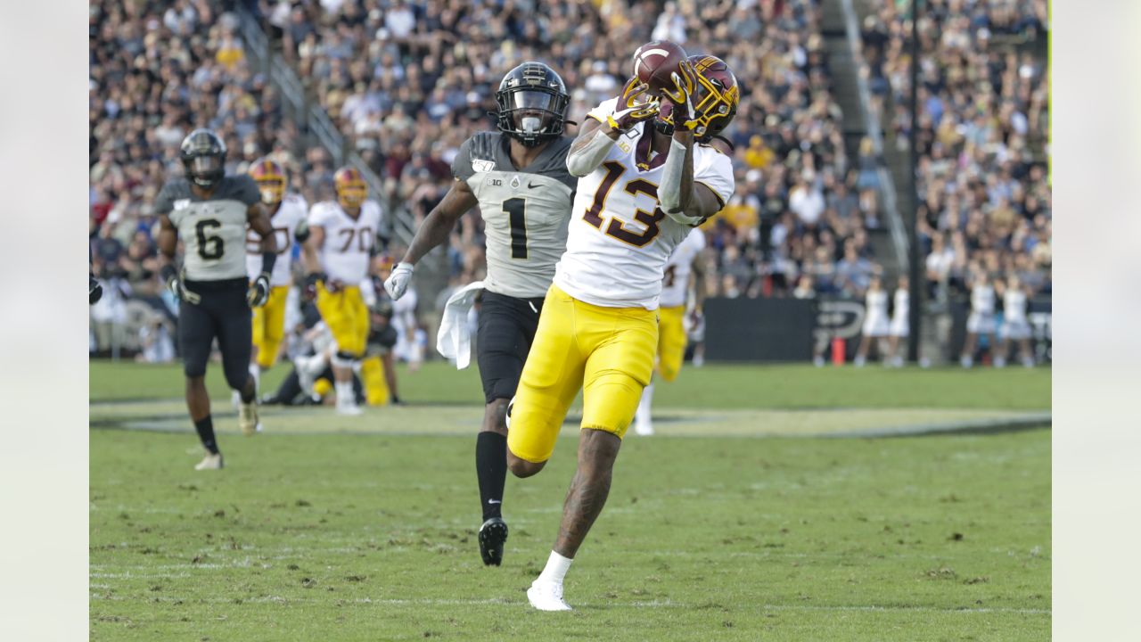 What the Baltimore Ravens are getting in Rashod Bateman, a savvy route  runner who starred all 3 seasons at Minnesota - The Athletic