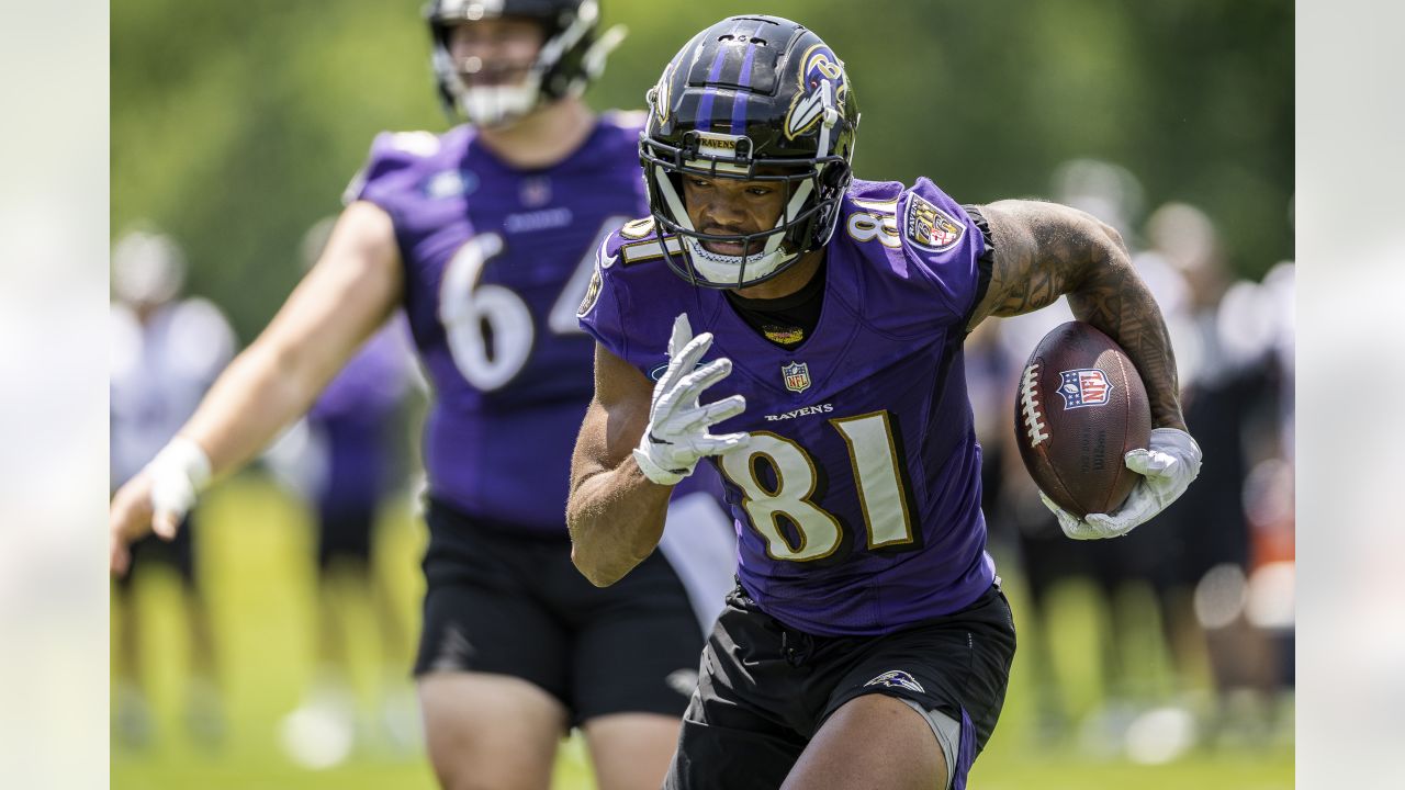 In revamped Ravens receiver room, Tylan Wallace, Tarik Black and other  young players fight for roster spot