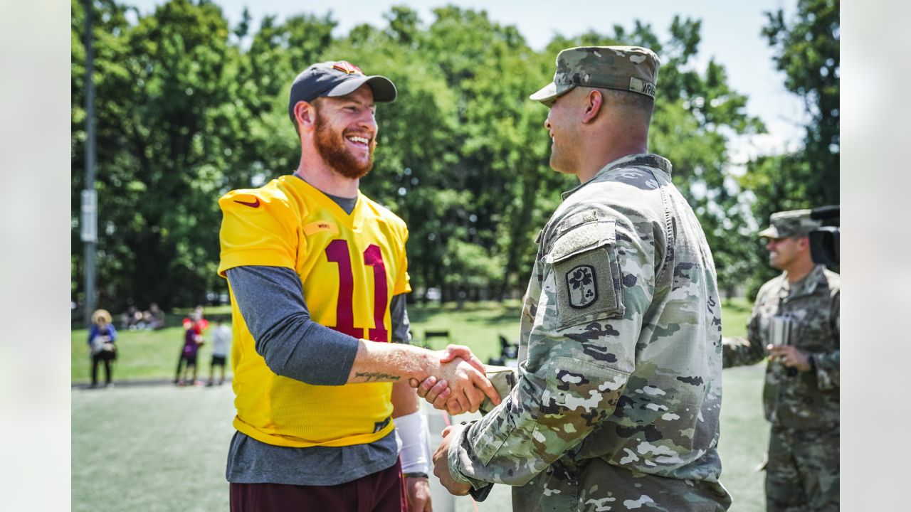 Washington Commanders Salute to Service at Joint Base Andrews