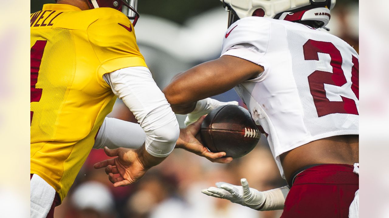 Washington Commanders Sam Howell Resilient Day 2 OTA Practice