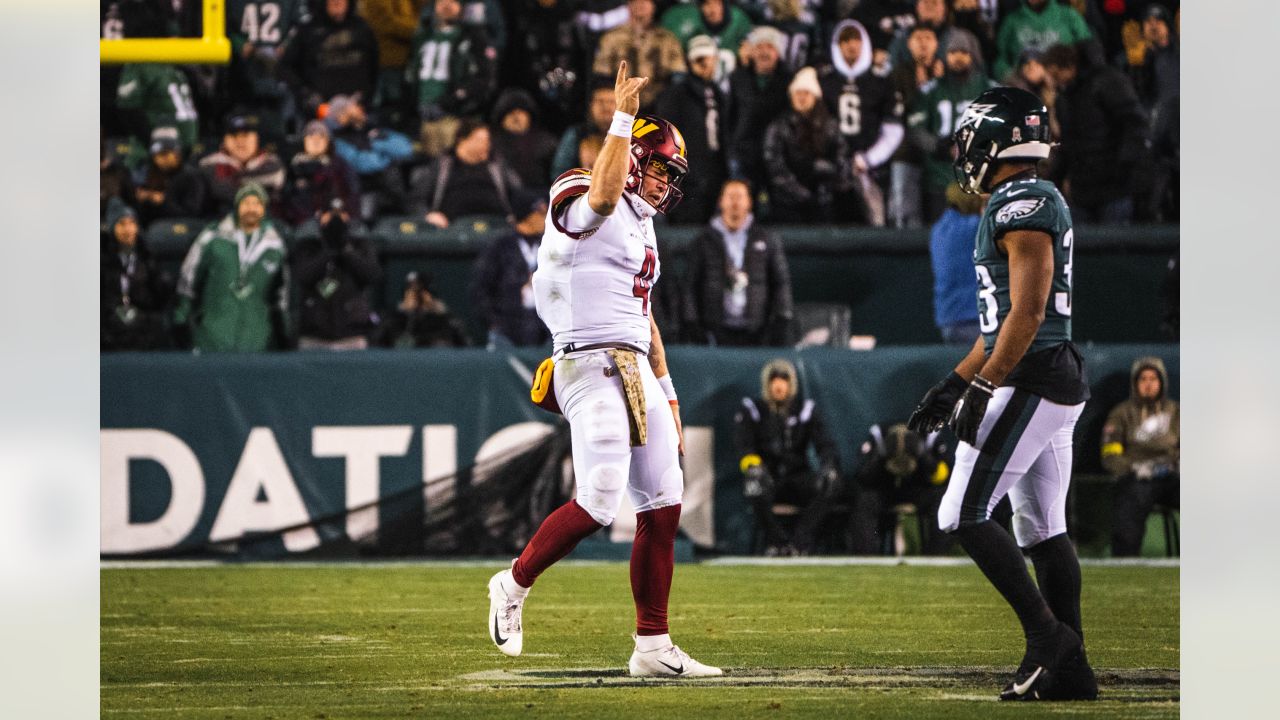 September 10th 2023: Washington Commanders safety Darrick Forrest (22)  reacts during the NFL game between the Arizona Cardinals and the Washington  Commanders in Landover, MD. Reggie Hildred/CSM/Sipa USA (Credit Image: ©  Reggie