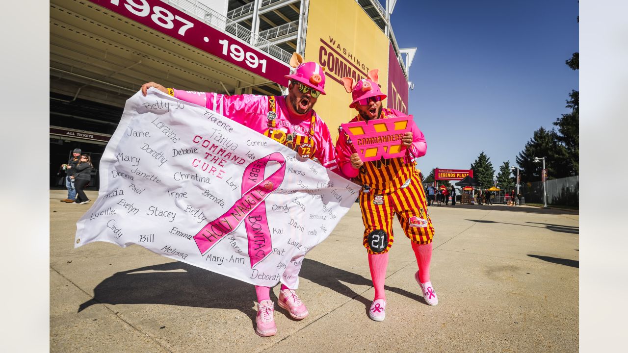 Thinking pink? NFL auctions pink equipment from October games