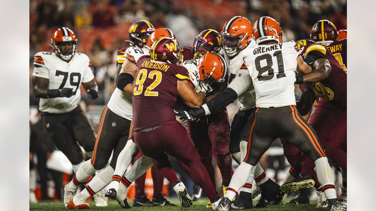 Photos: Preseason Week 1 - Commanders at Browns Game Action