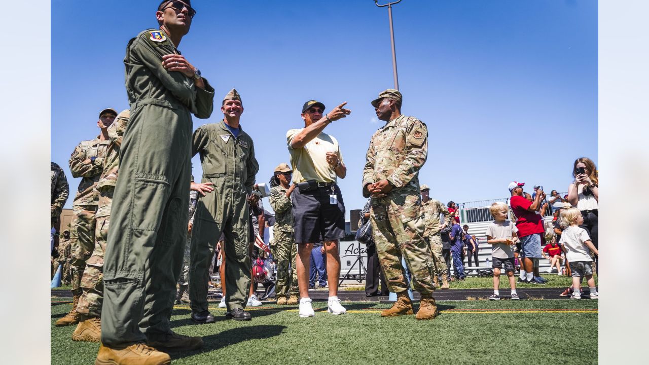 Washington Commanders Salute to Service at Joint Base Andrews