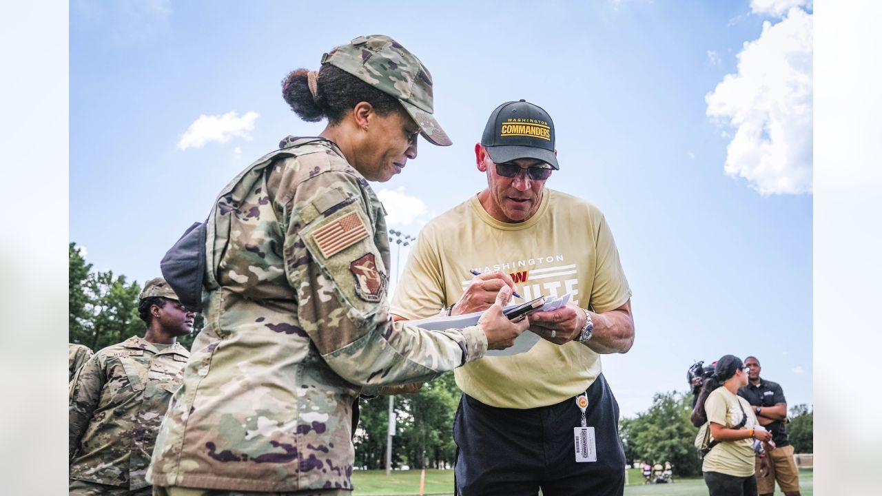 Salute to Service Month  Washington Commanders 